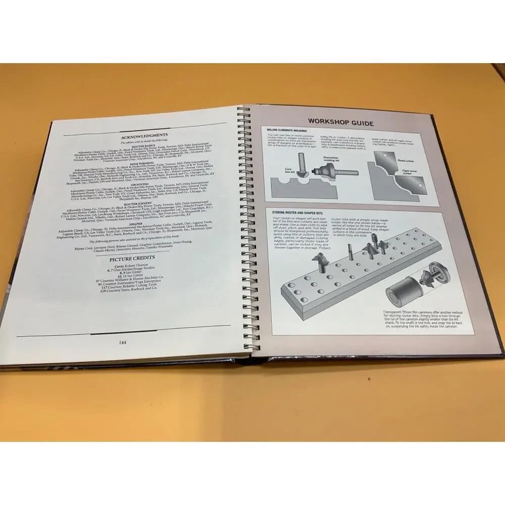 Vintage‎ 1993 The Art of Woodworking - Routing and Shaping Hardcover Time-Life